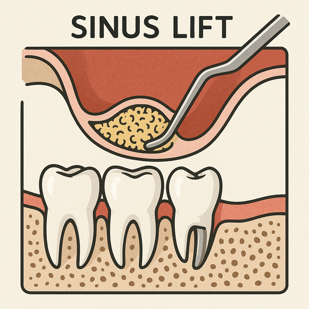 procedura sinus lift podniesienie zatoki podniebienia