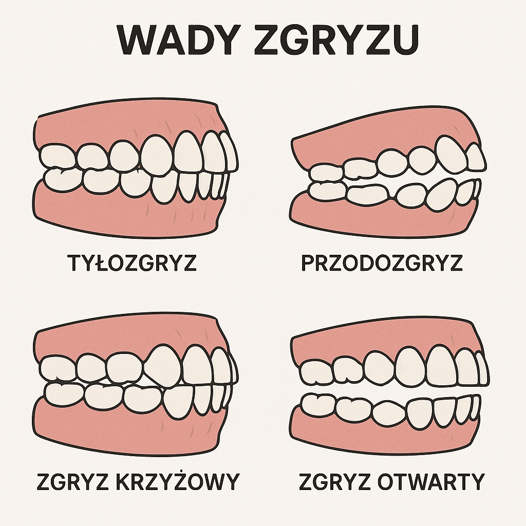 leczenie wad zgryzu dentysta Kraków Implantis