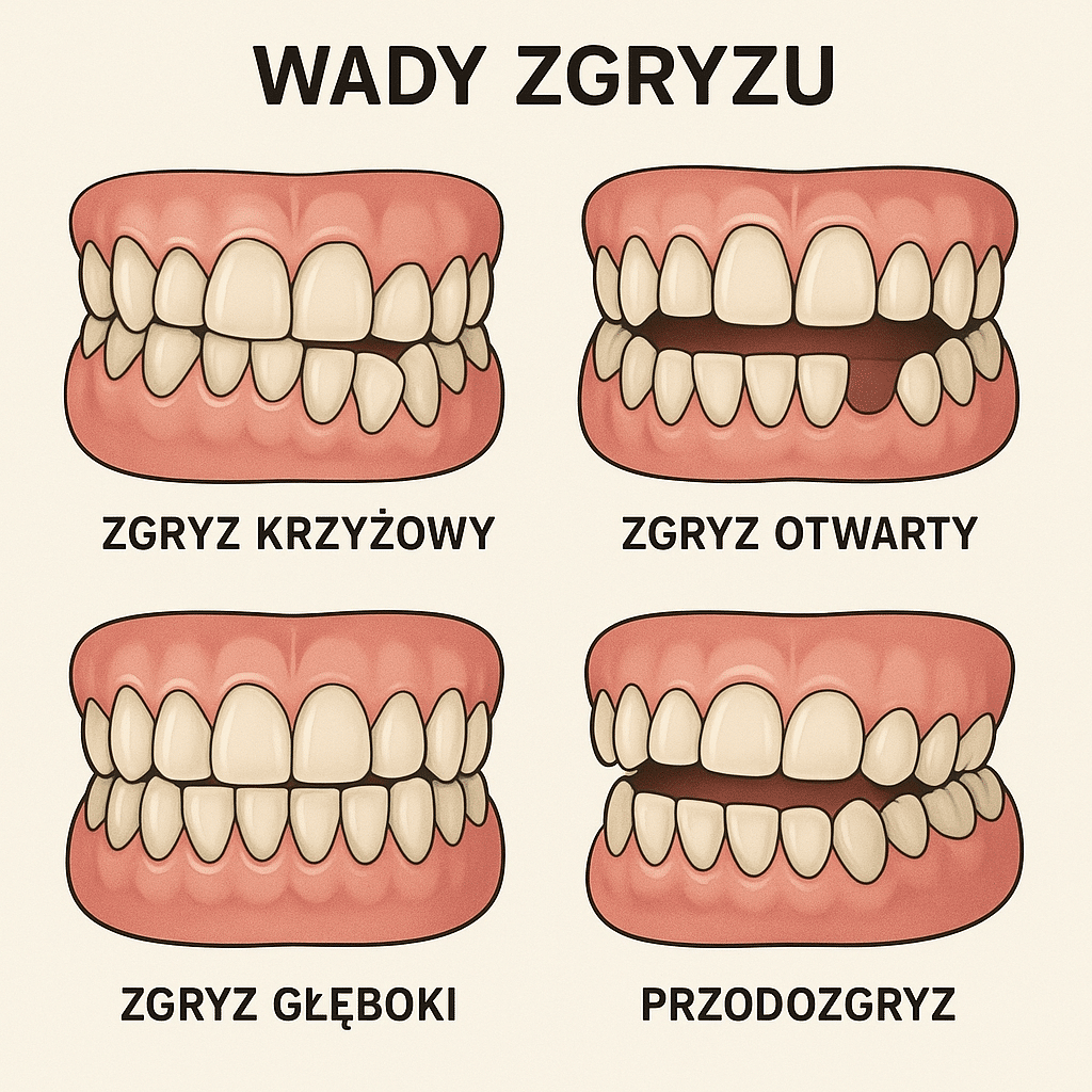 leczenie wad zgryzu stomatologia Kraków